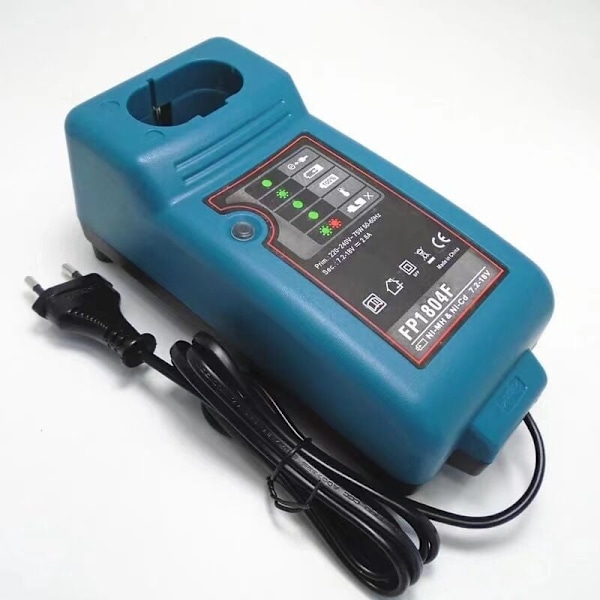 Dual Port-oplader DC18RD-oplader til RHY 7.2V-18V 1.5A FP1840T KLB