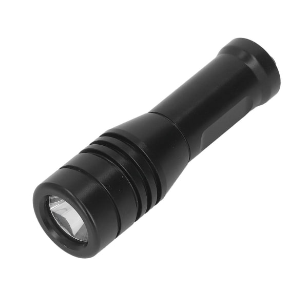 LED dykkerlommelygte i aluminiumlegering IPX8 vandtæt hvid KLB
