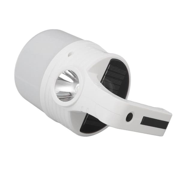 Solcelledrevet campinglys 5 gir LED nødlampe KLB