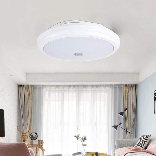 Moderne, ultrafine, runde, vanntette LED-taklamper KLB