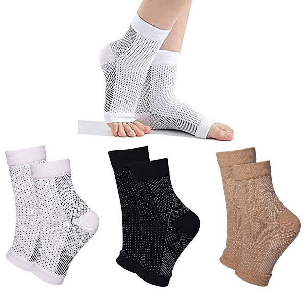 3 par med Soothe Relief kompresjonsstrømper, fitness kompresjon L/XL KLB