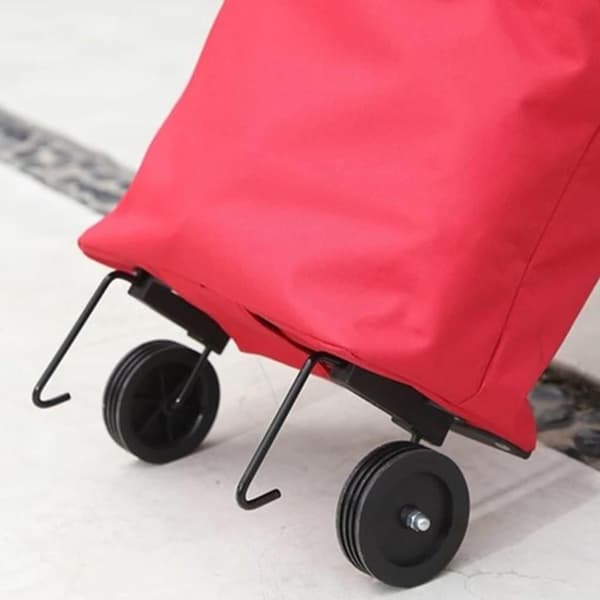Handlekurv, liten handlekurv, kvinner kjøper grønnsakpose, handlepose KLB