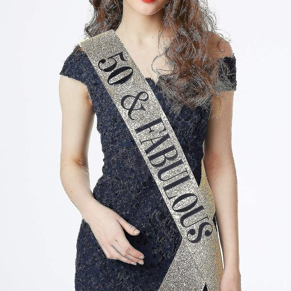 70 och fantastisk Sa & Rhinestone Tiara Set - 70-årsdag Sa 70-årsdag KLB