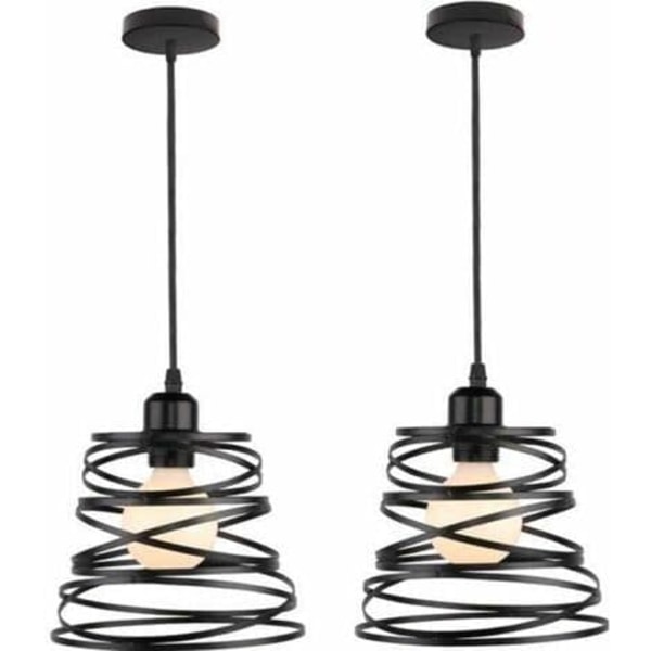 Modern taklampa 20cm svart hängande vardagsrum sovrum