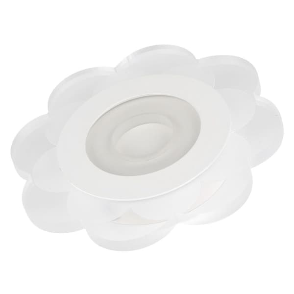 Blomformad LED-vägglampa sovrum korridorljus KLB
