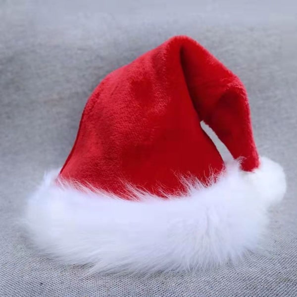 Joulupukin hattu, jouluhattu aikuisille naisille miehille KLB