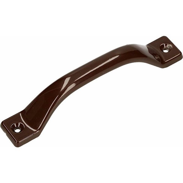 Sæt med 2 hvide møbelgreb 140mm Bronze KLB