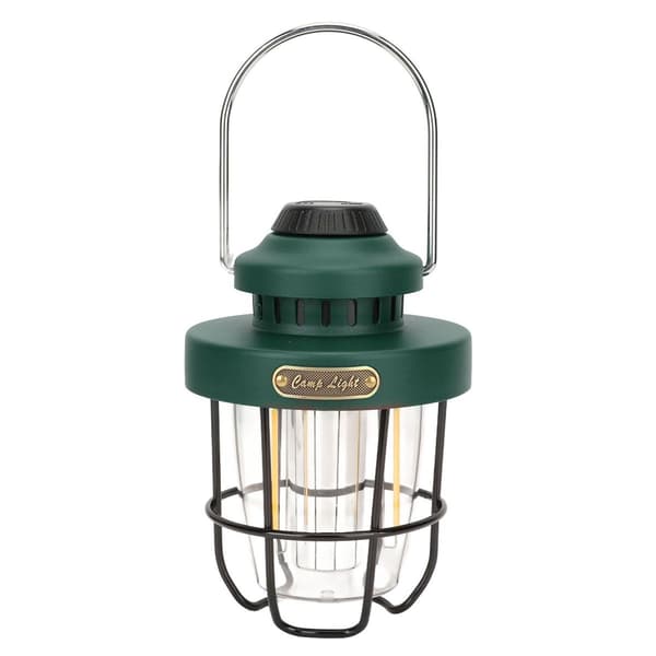 Retro LED Camping Lanterne Bærbar Multifunktionel KLB