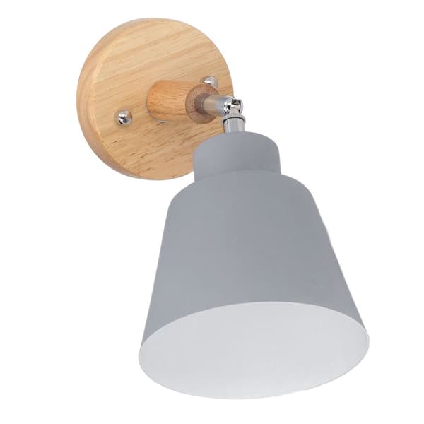 Moderne minimalistiske væglamper, trækunst, dekorative KLB