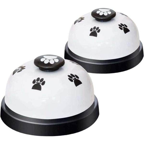 2 pakke Hundedørklokke 7*4 cm,Hundeklokker af høj kvalitet til dørtoilettræning,Dørklokke til hundeklokke