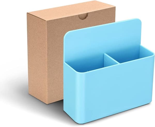 Magnetisk markørholder for whiteboard / kjøleskap / 1 stk blå