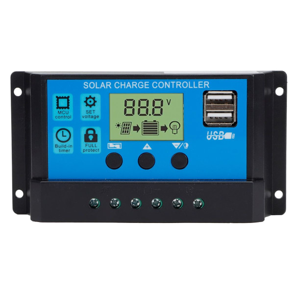 PWM fotovoltaisk system off-grid solcellecontroller KLB