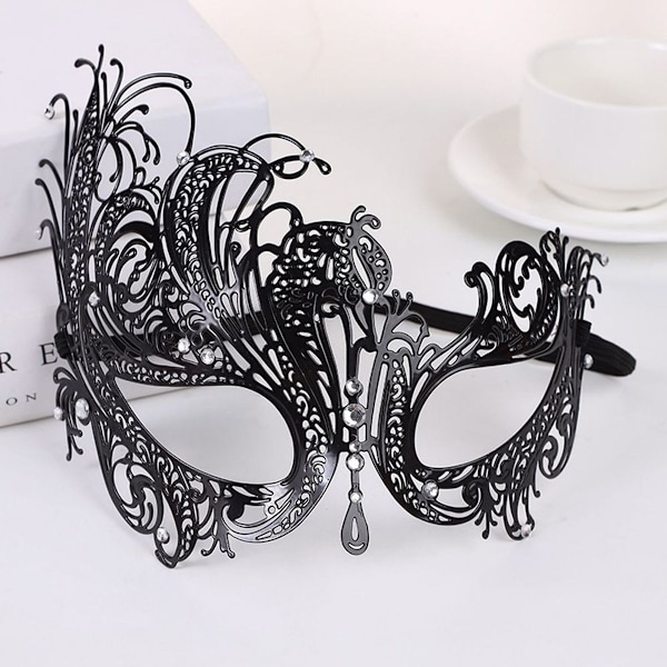 Maskeradmask för kvinnor fest kväll bal bar kostymer