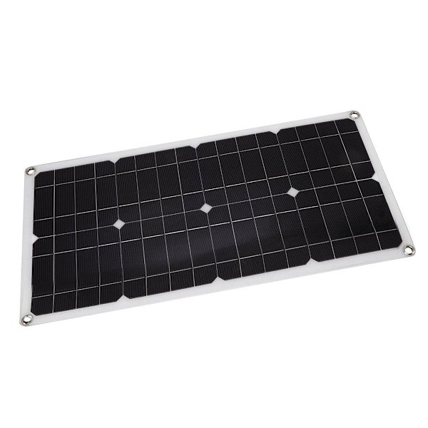 35W Solpanel Bærbar USB Solpaneloplader med KLB