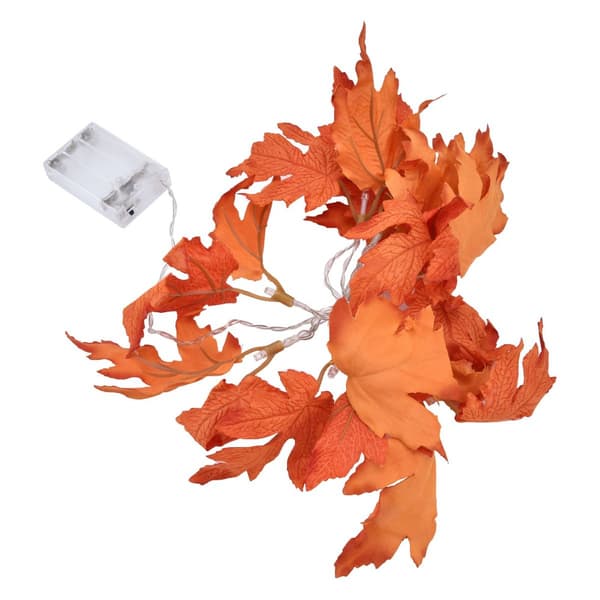10 LED Ahornblatt Lichterkette Dekorative LED Lichterkette KLB