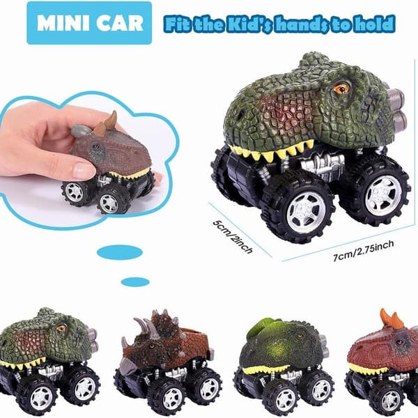 dmazing Vetopalautus Dinosaurusautot Lapset KLB