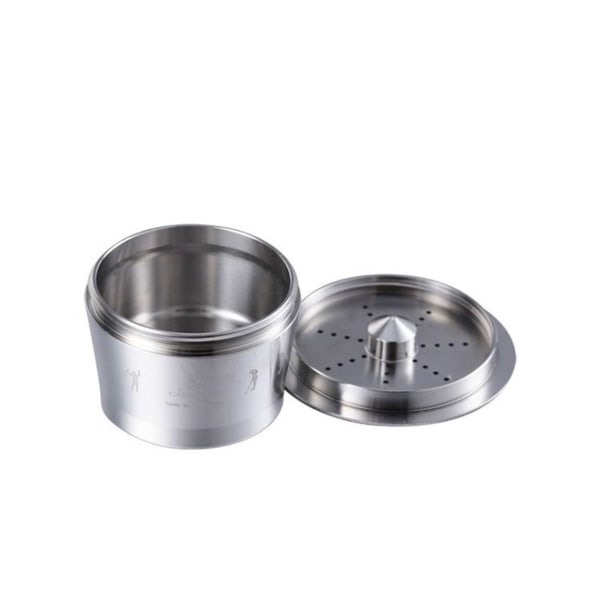 Kaffe maskine kapsel, rustfrit stål husholdning kaffe filter, genanvendelig og re