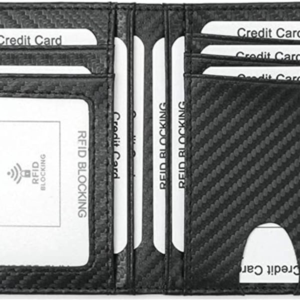 Minimalistiset bifold-lompakot etutaskulla