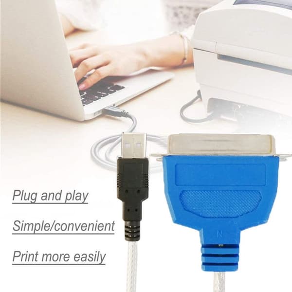 USB IEEE 1284 paineviivakäyttöliittymä CN36-liitäntä