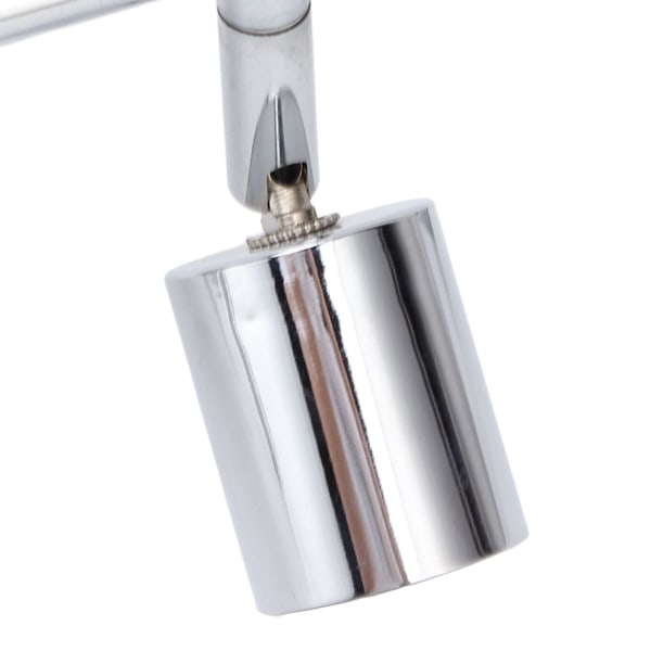 Lampeholder 4 hoder justerbar fleksibel roterende GU10 lys KLB