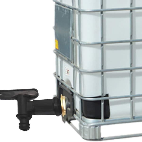 Haneventil 1000L plast oppbevaringsboks adapter KLB