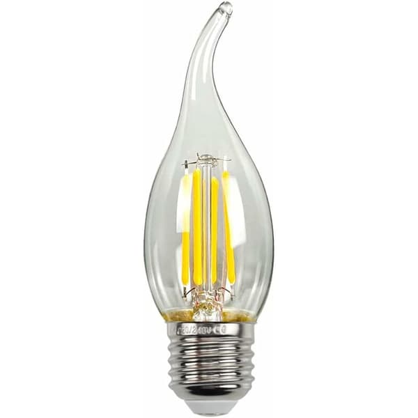 10 kpl C35 LED-hehkulankapolttimoa 220V/240V 4W Edison (C35 Tail E27) KLB