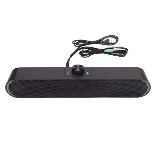 Trådbunden PC Soundbar Subwoofer, USB-driven, Justerbar volym KLB