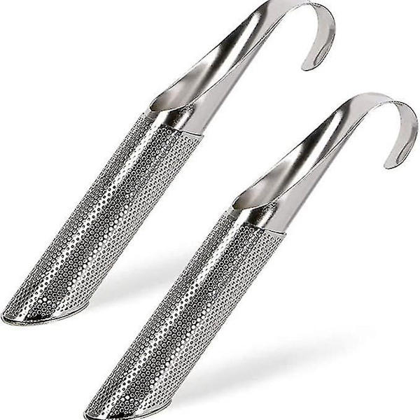Rostfritt stål tesil pack med 2 silver