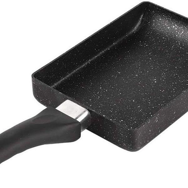 Fyrkantig minipanna med non-stick aluminiumlegeringbeläggning