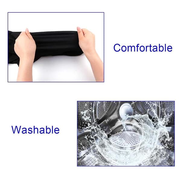 Stretch bordduk för utomhusbröllop, svart och vit rektangulär elastisk duk, utrikeshandel, cocktailbord