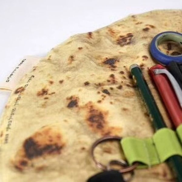 Creative Tortilla Pen Case Hauska Burrito Paperi