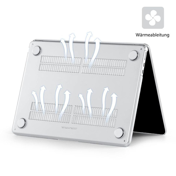 Fodral Kompatibelt med NYA MacBook Air 13.6 Tum M2 A2681, 2022 Release,