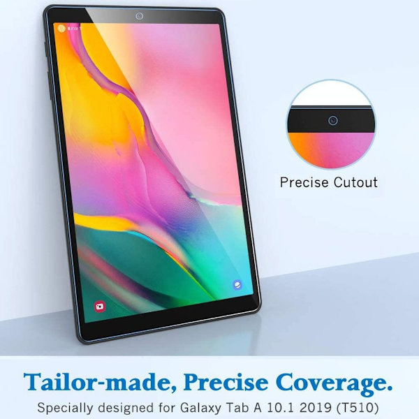 Samsung Galaxy Tab A 10.1 skärmskydd, skärmskydd tillverkat av