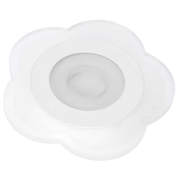 Modern blomformad LED-vägglampa för sovrum och vardagsrum KLB