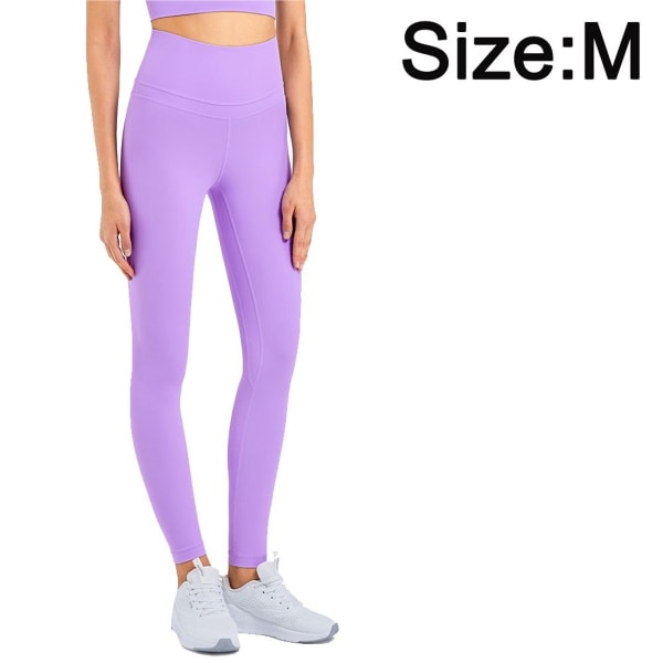 Women's winter leggings with fleece lining Dream Purple KLB