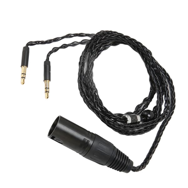 Pin XLR han til dobbelt 3,5 mm han hovedtelefonkabel til Arya KLB