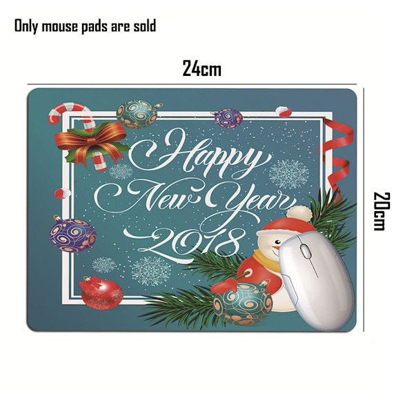 Julmusmatta Student Desk Pad Tangentbordsplatta Laptop Pad Stil 2