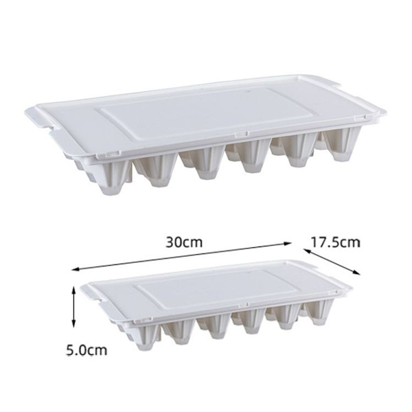 2 stk 24 rutenett Hjemmelaget myk bunn Hjemmelaget ishockey silikonform
