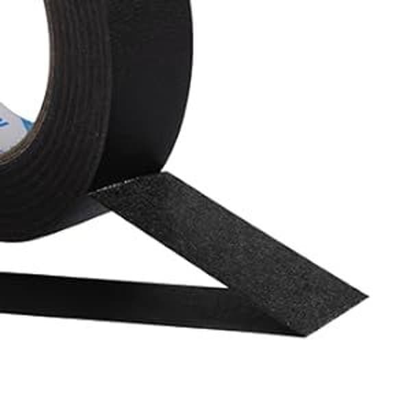 Sort maler tape, medium klæbende tape til maling, mærkning KLB