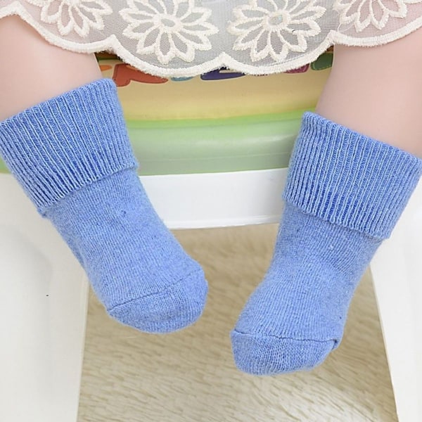Lasten talvisukat neitsytvillaiset lämpimät hengittävät sukat Style4 KLB