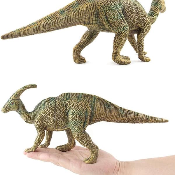 Dinosaur Parasaurolophus Legetøj, Stor Statisk Dinosaur Model, til Drenge, Børn KLB