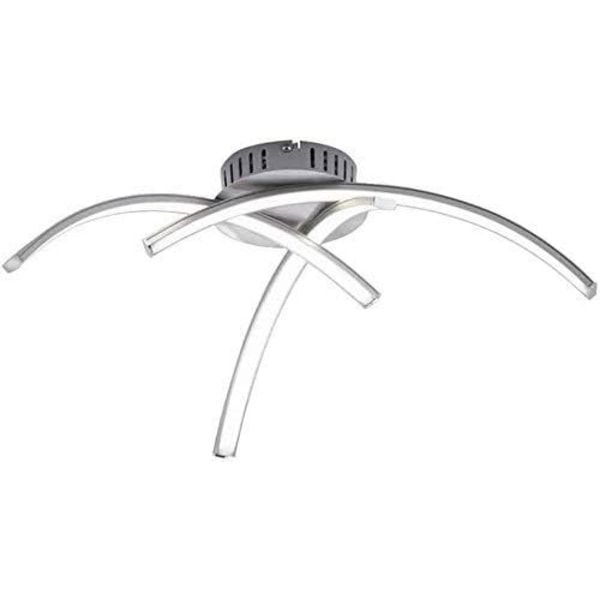 LED-taklampe, moderne design buet taklysekronelampe med 3