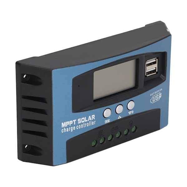 PV-regulator med dubbla spänningsregulator LCD flera KLB