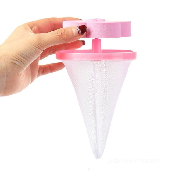 Pet hair remover for laundry, pet hair remover colour: pink;