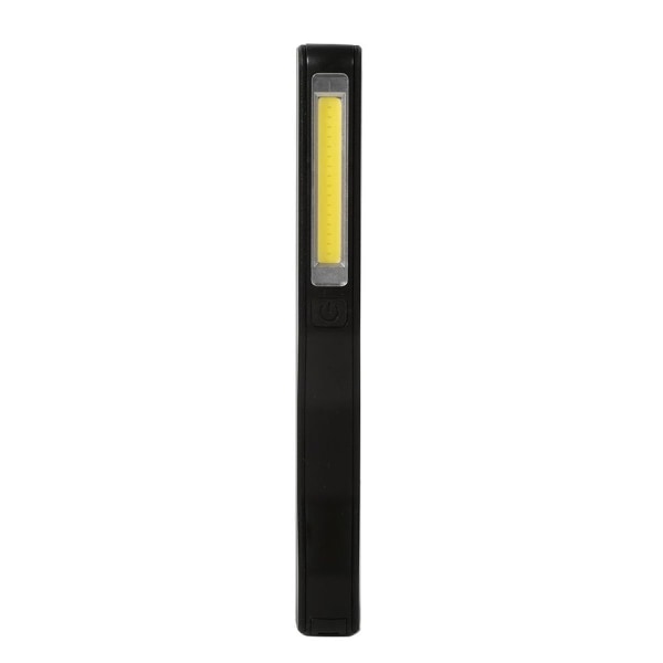 Delad bärbar LED-ficklampa, USB-laddningsbar, magnetisk klämma KLB