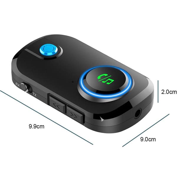 Konverter med volumkontroll Bluetooth DA-konverter digital til analog lyd KLB