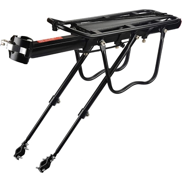 Cykelbagagerack til mountainbike, justerbar cykelbagagebærer, aluminium, hurtig