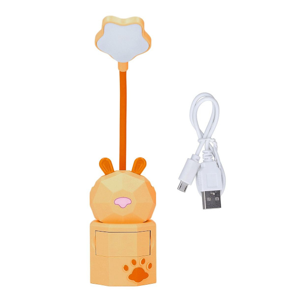 Tegneserie Kanin USB Lastet Barn Skrivebordslampe KLB