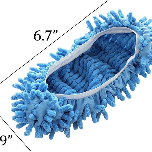 5 par multifunktionelle fjerstøvningsmoppesko-overtræk Chenille KLB