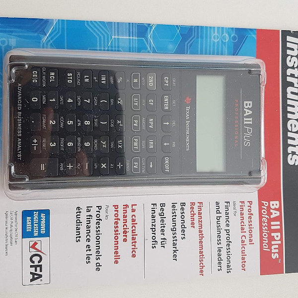 BA II Plus Professional Finanskalkulator